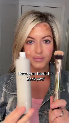 Have you tried this? #settingspray #settingsprayhack