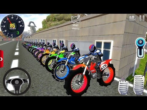 Motor Dirt Bike Racing Simulator 2026 - Off-Road Bike Stunt Driving 3D #1 - Android / IOS Gameplay