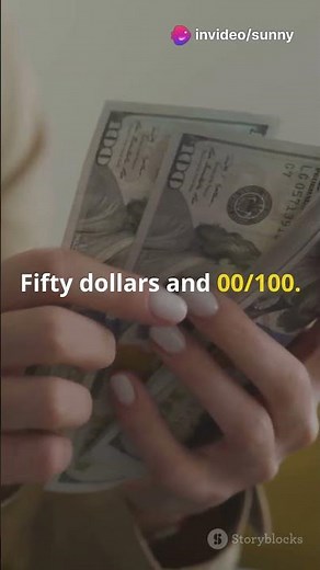 How to Write a Check in 60 Seconds!