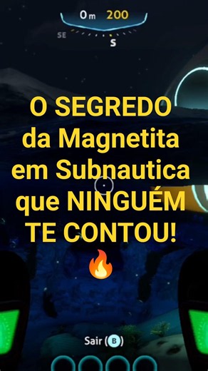-Como pegar MAGNETITA RÁPIDO no Subnautica — dica que ninguém mostra!