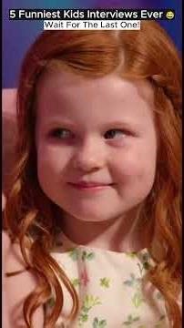 Funniest Kids Interviews Ever 😂 | 5 Viral Kid Moments Compilation 6 #toddlers #funny #shorts