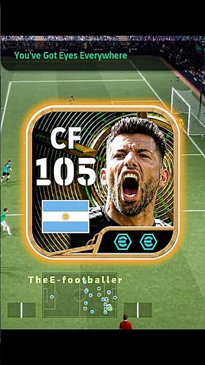 Free Aguero Best Blitz Build 💀#efootball #efootballmobile #pes #shorts