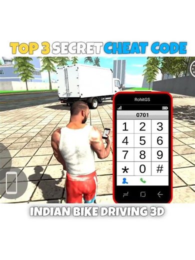 TOP 3 SECRET CHEAT CODE IN INDIAN BIKE DRIVING 3D | Indian Bike Driving 3D New Update Cheat Code
