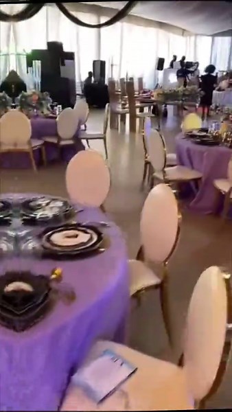 If you think this is just decoration… think again. This is intentional design, luxury experience, and unforgettable ambiance all in one space. From the dramatic ceiling draping to the elegant tablescape and floral detailing—every element was curated to create a wow moment for every guest. 💜 This is the level your wedding and events deserves. Ready to create your dream event design experience? 📩 Send a DM