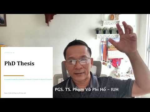 Tips for writing chapter 1 in PhD Thesis