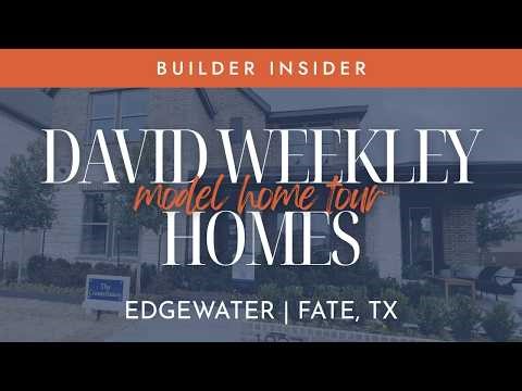 Model Home Tour David Weekley Homes at Edgewater | The Constellation