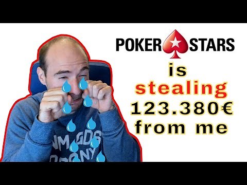 Pokerstars is pulling an exit scam on me for 123,380.00€!?!
