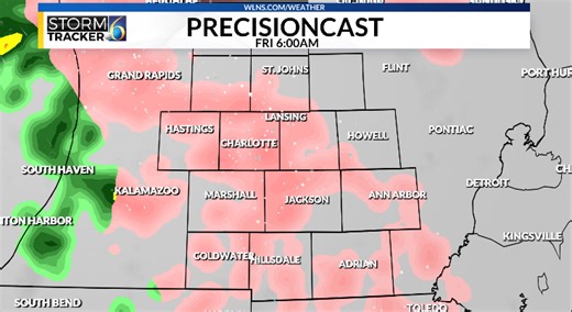Icy conditions expected to start about 6 a.m.