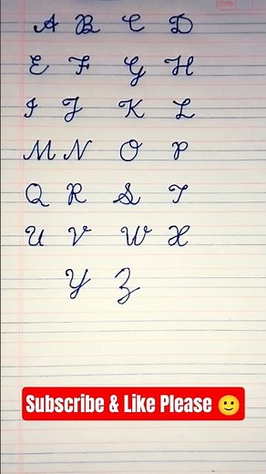 Free Cursive Writing for Beginners full course | #cursivewriting #handwriting #abcd #english