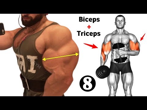 8 Best Arm Exercises for Bigger Biceps & Triceps Fast