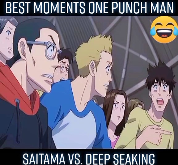 Saitama vs. Deep seaking#onepunchman #jmvanimeavm #foryoupage #fyp #fy