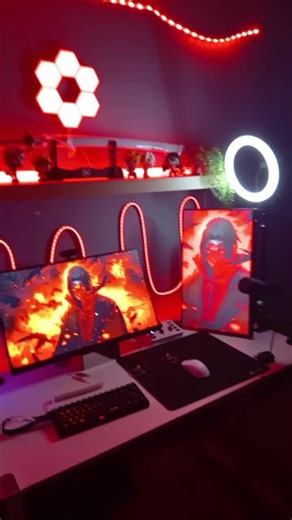 Black or white keyboard🖤🤍 #fyp #gamingsetup #setup #blackorwhite