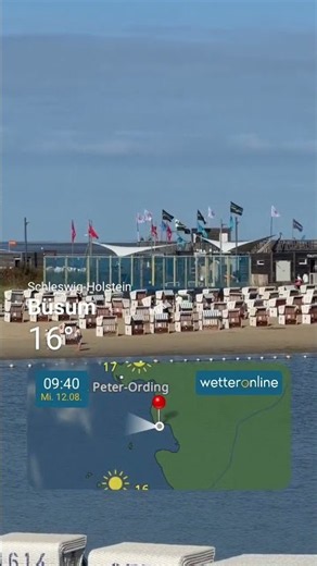 Sommerfeeling an der Nordsee 🌊☀️ 📹 Reimer Reese #Büsum #Nordsee