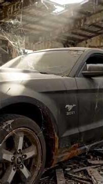 "Abandoned 2010 Ford Mustang GT Restored to Perfection | Satisfying Transformation!"