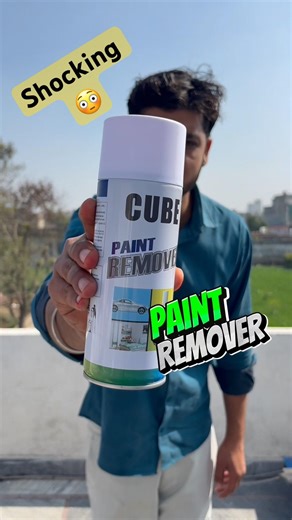 Ek Spray, Paint Gayab! 😱#shorts