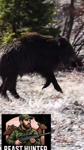 One chance in the brush… and that was enough. 🐗 #hogs #hunting #hoghunting #huntinggear #outdoorgear