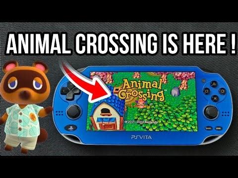 Animal Crossing (GameCube) on PS Vita via VitaGL is AMAZING +PSP SF 3rd Strike + Draftiny+Leftovers