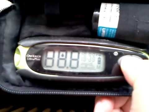 Date/Time Change OneTouch UltraMini Blood Glucose Meter