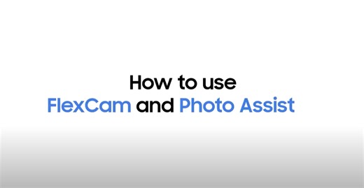 Galaxy Z Flip6: How to use FlexCam and Photo Assist