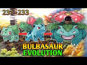 How To Evolve Bulbasaur Into Ivysaur And Venusaur In Pokemon Heart Gold & Soul Silver | Johto Dex