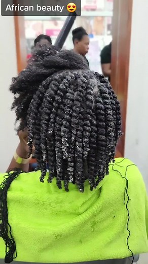 African Beauty Natural Hairstyles Tutorial