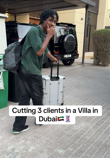 Luxury Villa Barber Services in Dubai