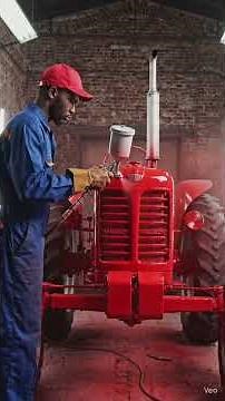 Abandoned Rusty Tractor Restoration | Full Vintage Massey Ferguson Rebuild | Satisfying