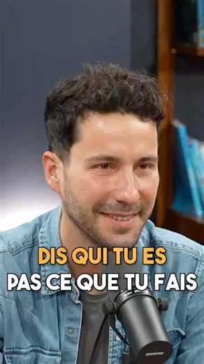 Ne confonds pas ton identité avec ton métier ⚠️ (extrait de B.R)