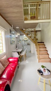 30sqm. Loft Small house tour video Queences Joy Babasa. | Small house design