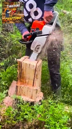 Tall Tree Trimming — Safe Elevated Chainsaw Cuts 🔧#shorts #viral #viralvideo #shortvideo #shortsfeed