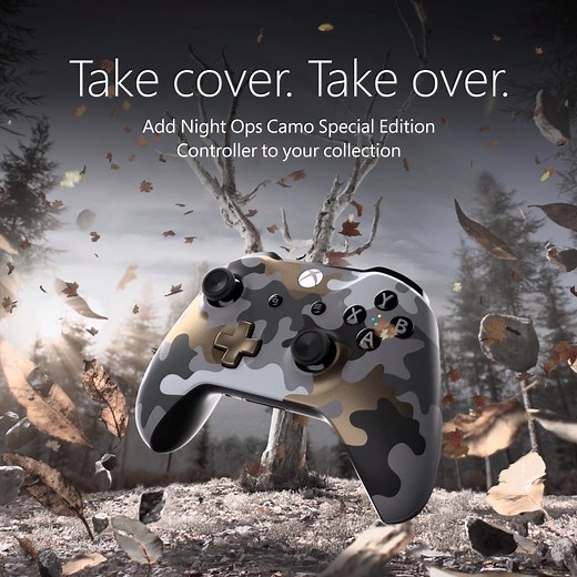 74K views · 1.1K reactions | Stay hidden and stay winning with the Night Ops Camo Special Edition Controller. : https://xbx.lv/2Ypem0J | Xbox | Facebook