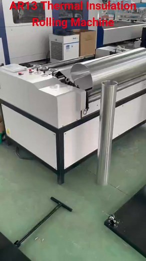 120 reactions · 12 comments | Fully Automatic Thermal Insulation Rolling Machine # Thermal Insulation | Tao Sun | Facebook