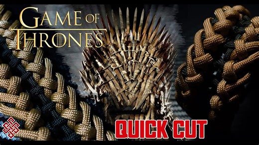 Game of Thrones Paracord Bracelet – DIY Tutorial (Quick Cut)