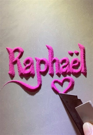 Creative Name Art Ideas Using Sand