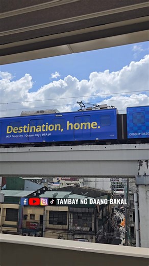Wrap in Swedish colors. IKEA adwrap on LRT-2 TS16. #Tndb #Lrt2 #IkeaHomeFurnishings #DestinationHope | Tambay Ng Daang Bakal