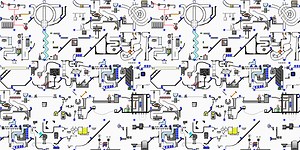 Blue Ball Machine - Paul van Sommeren