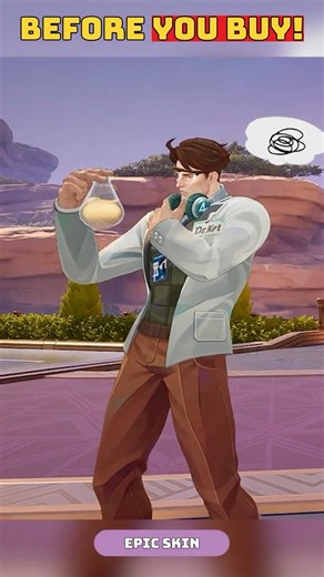 Danum Ket The Professor Skin Showcase - Marvel Rivals | Before You Buy