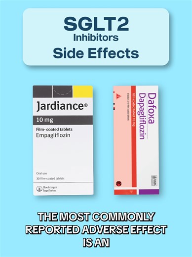 Let's discuss the side effects of SGLT2 Inhibitors such as Jardiance #diabetes #health #medicine #pharmacy #publichealth