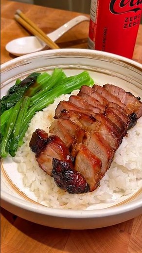 EASY Air fryer char siu at home #cooking #easyrecipe recipes
