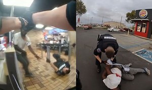 ‘I’m about to die’: Video shows Burger King shooting that killed suspect, injured IMPD officer