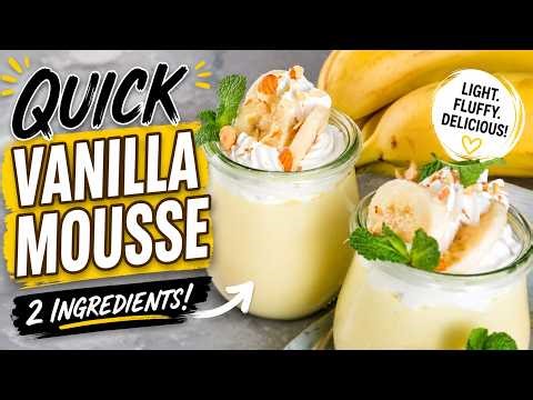 You Only Need 2 Ingredients for This Fluffy Mousse?!