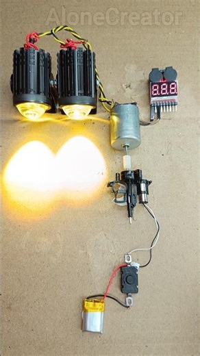 Can a Tiny 3.7V Battery Produce 12 Volts! 😳