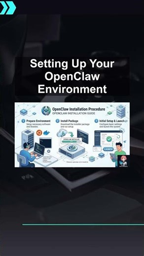 Setting Up Your OpenClaw Environment #ai #artificialintelligence #machinelearning #aiagent Setting