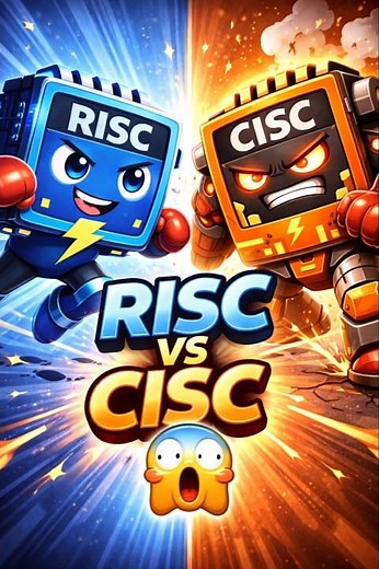 RISC vs CISC 🥊 The Real CPU Battle Explained!