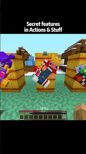 Minecraft Actions and Stuff 1.9 Secret Features