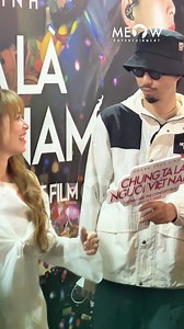 999K views · 5.1K reactions | Ch.ấn đ.ộng: Đen Vâu bất ngờ xuất hiện chúc mừng Hoàng Thùy Linh tại buổi ra mắt Vietnamese Concert Film. #MeowEntertainment | MEOW Entertainment | Facebook