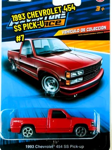 1993 CHEVROLET 454 SS PICK-UP #maisto #adventureforce #diecast #hotwheels #CapCut