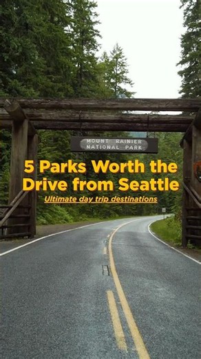 The Perfect Day Trips From Seattle! #pnw #washington