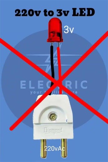 220vAc to convert 3v #electronic #electric