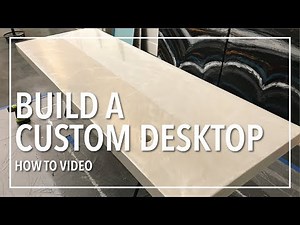 DIY Custom High End Desktop Build From Scratch using Leggari Epoxy Resin